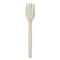 Eco-Products EcoSense Renewable Plant Starch Cutlery, Fork, 7", PK50 EP-S002 - alternate 1